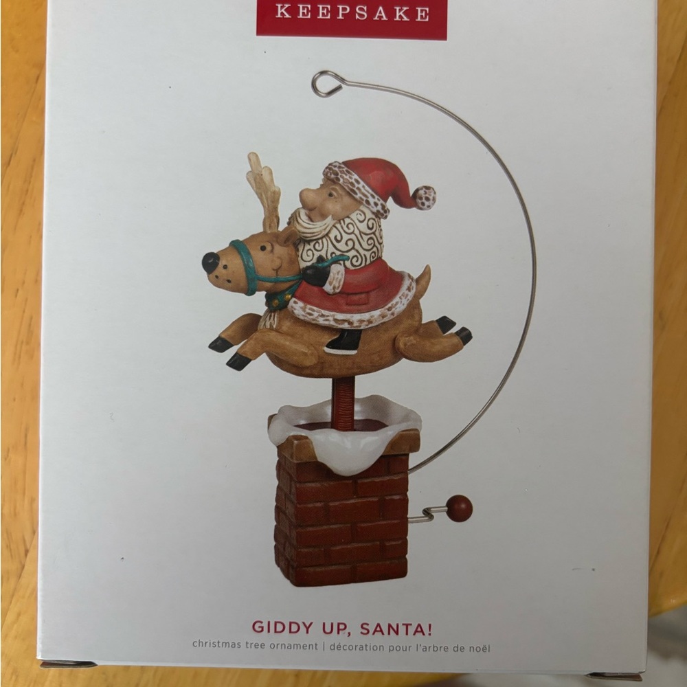Hallmark Keepsake Santa Ornament